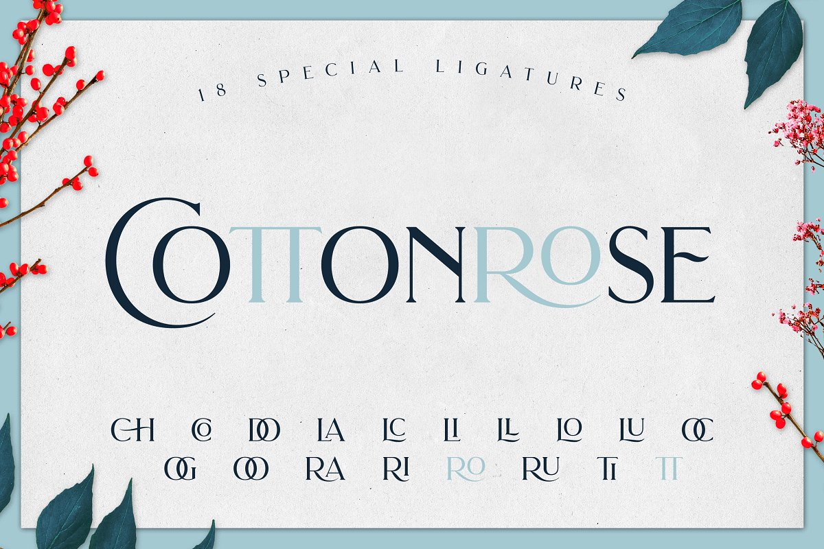 Beispiel einer Brilon Regular-Schriftart